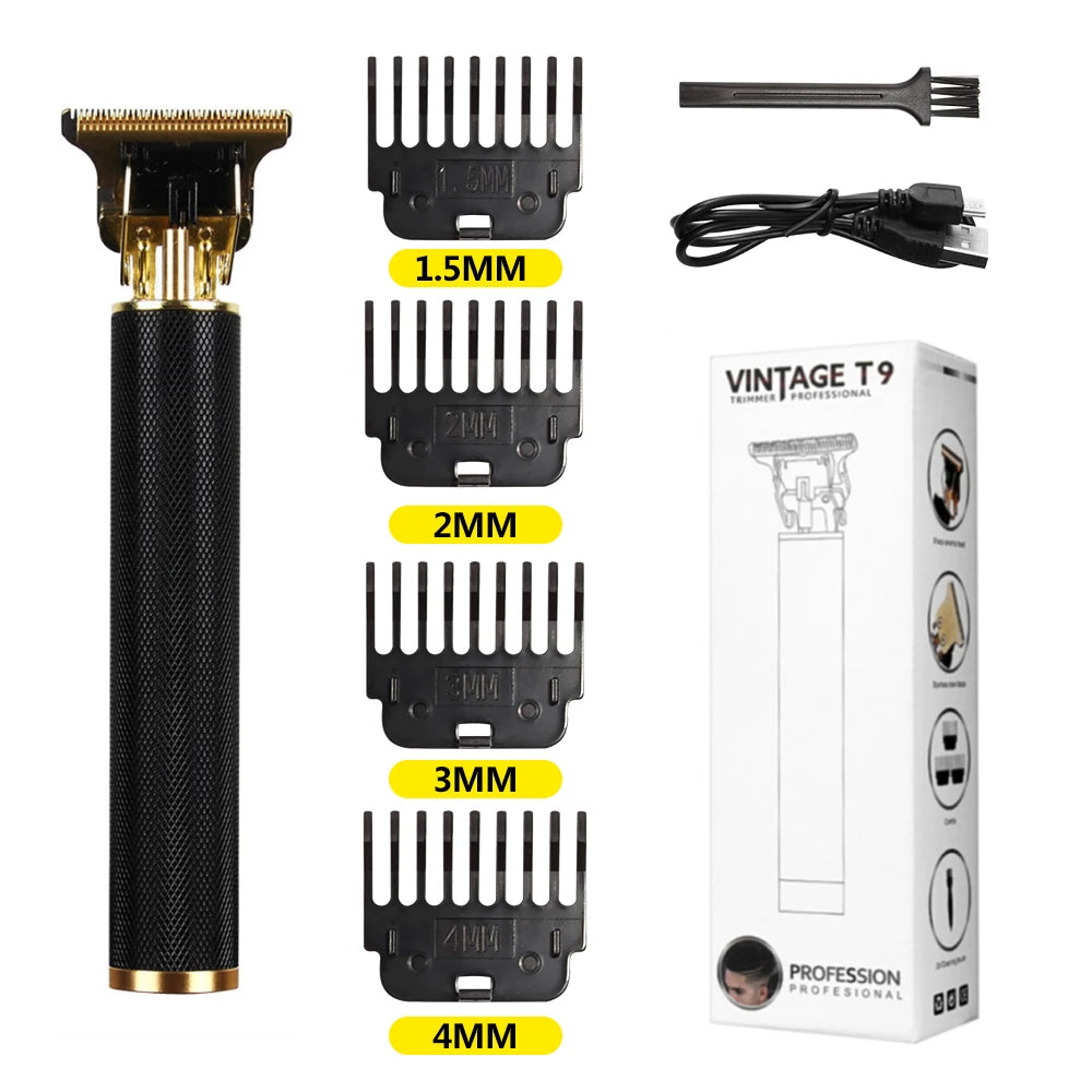 LCD Display T9 Electric Hairber 0mm Shaver Hair Trimer Home Appliances Travel Barber Razors Shaving Machine for Men Trimmer Man [HAI]